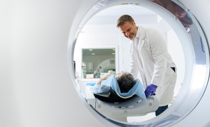 Patient Getting MRI